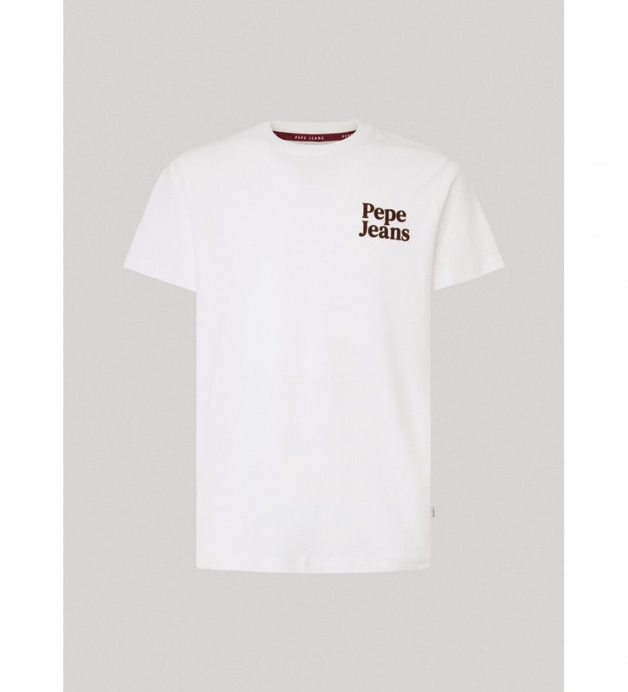 Camiseta branca Pepe Jeans Kody