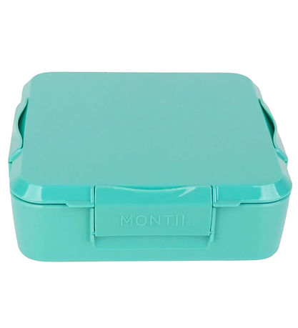 MontiiCo Brotdose m. 5 Rum - Bento Plus - 1.3 L - Lagune