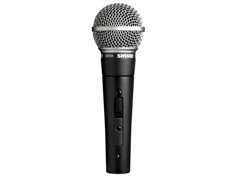 Shure Mikrofon SM58SE Hochwertiges, vielfach erprobtes Gesangsmikrofon