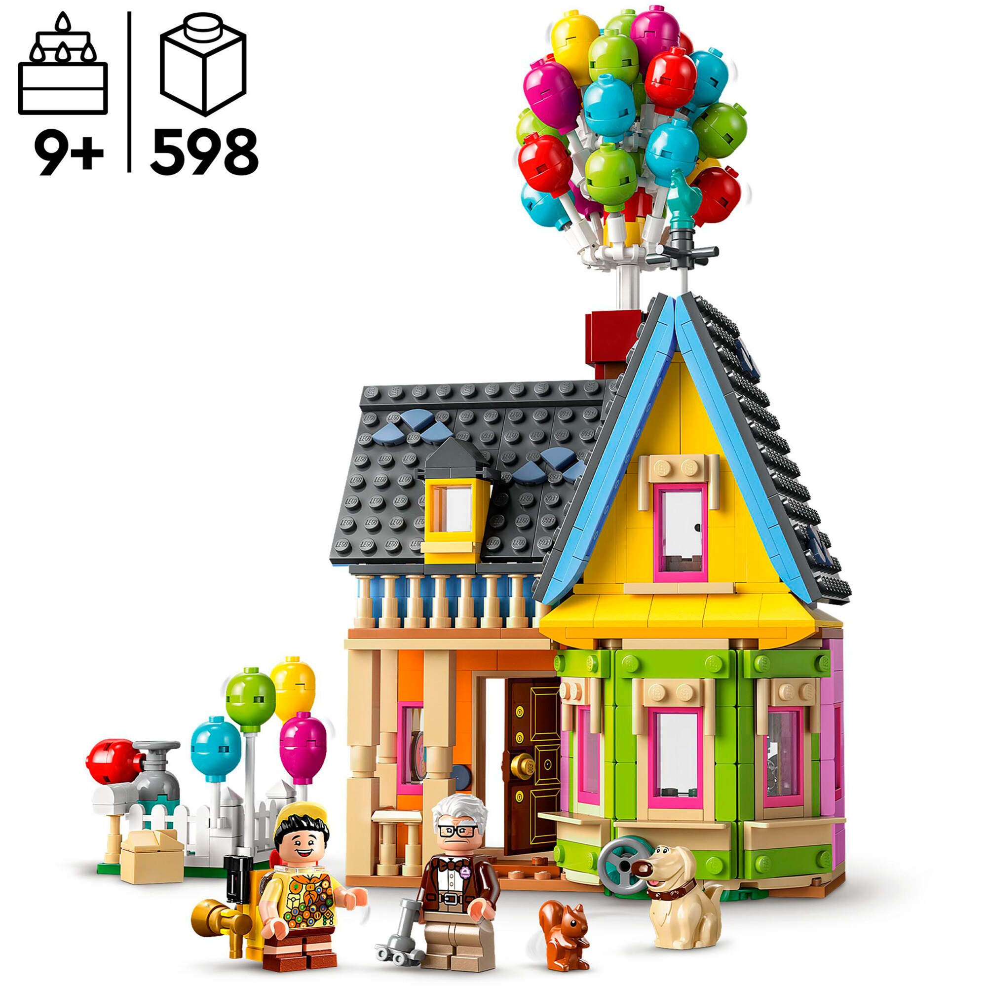 LEGO Konstruktionsspielzeug Disney Carls Haus aus 