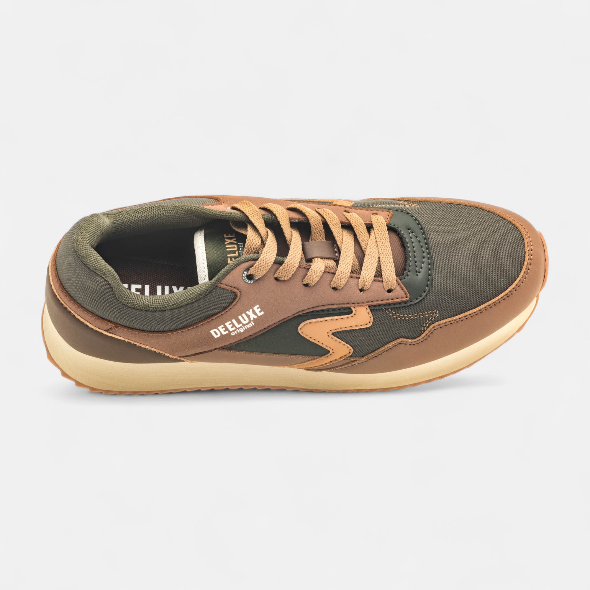 Baskets Homme kaki