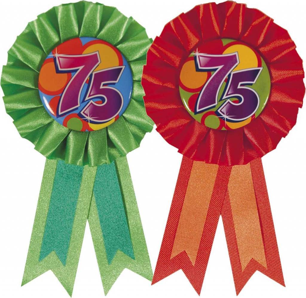 Rozet 75 Jaar