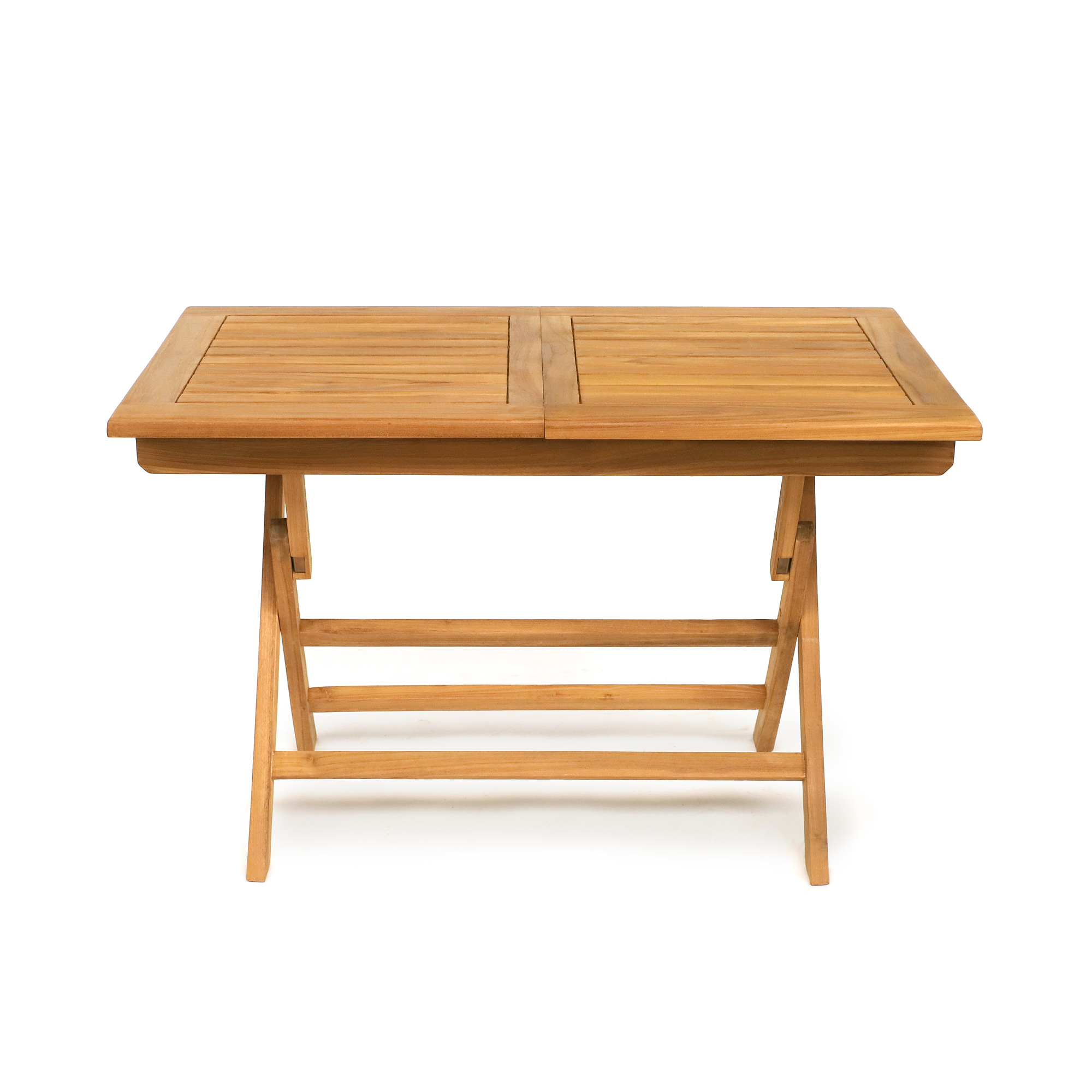 Klapp- & Auszieh-Gartentisch 'Stavanger', Teak natur, B 120 / 170 cm, L 70 cm, H 75 cm günstig bestellen