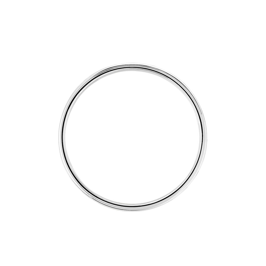 Alliance Epi Ruban Plat Or Blanc