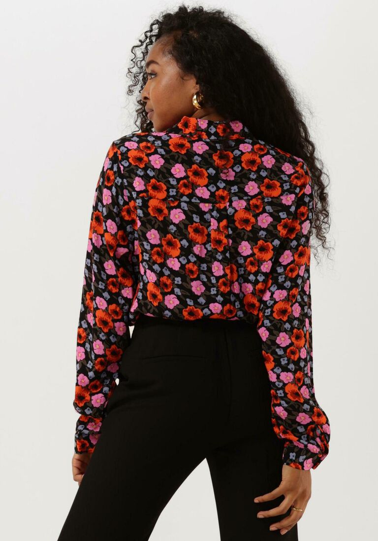 MODSTR\u00D6M multi modstr&ouml;m blouse bon print shirt