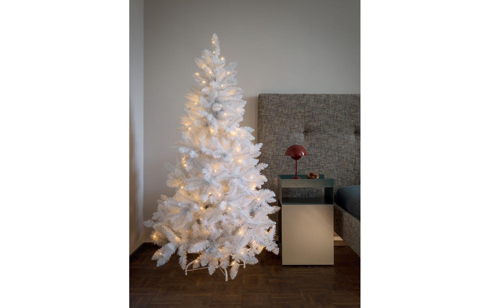 Weihnachtsbaum LED White Tree 180 180 LEDs, 180 cm, Weiss<br>LED-Weihnachtsbaum