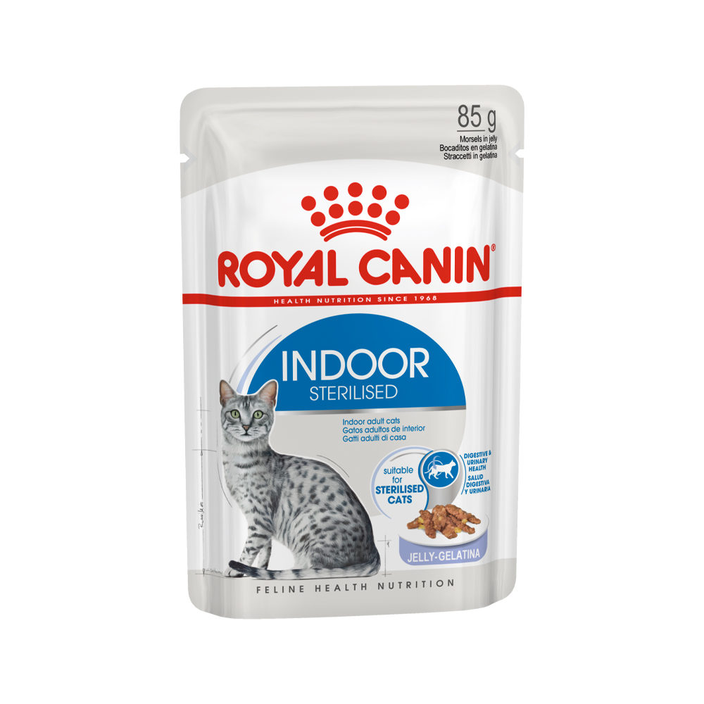 Royal Canin Sterilised Indoor in Jelly - Kattenvoer