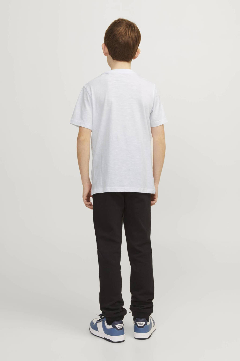 JACK & JONES T-shirt JORLAFAYETTE met logo wit