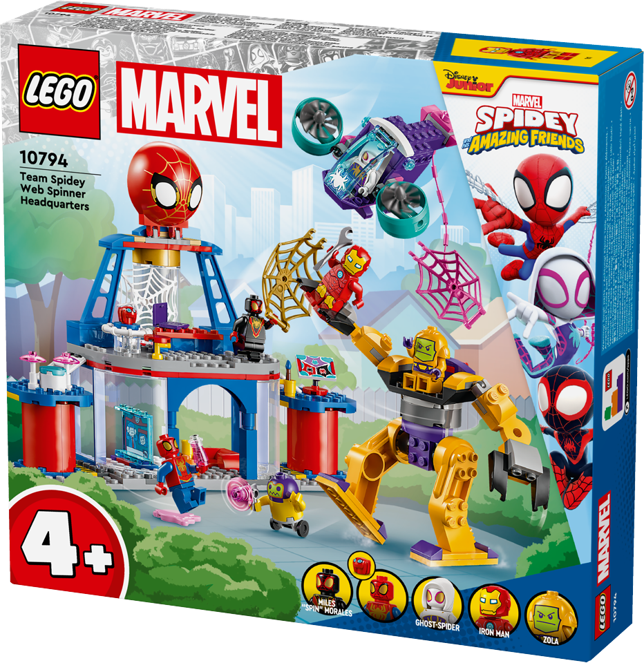 LEGO Marvel - Team Spideys netspinder-hovedkvarter (10794)
