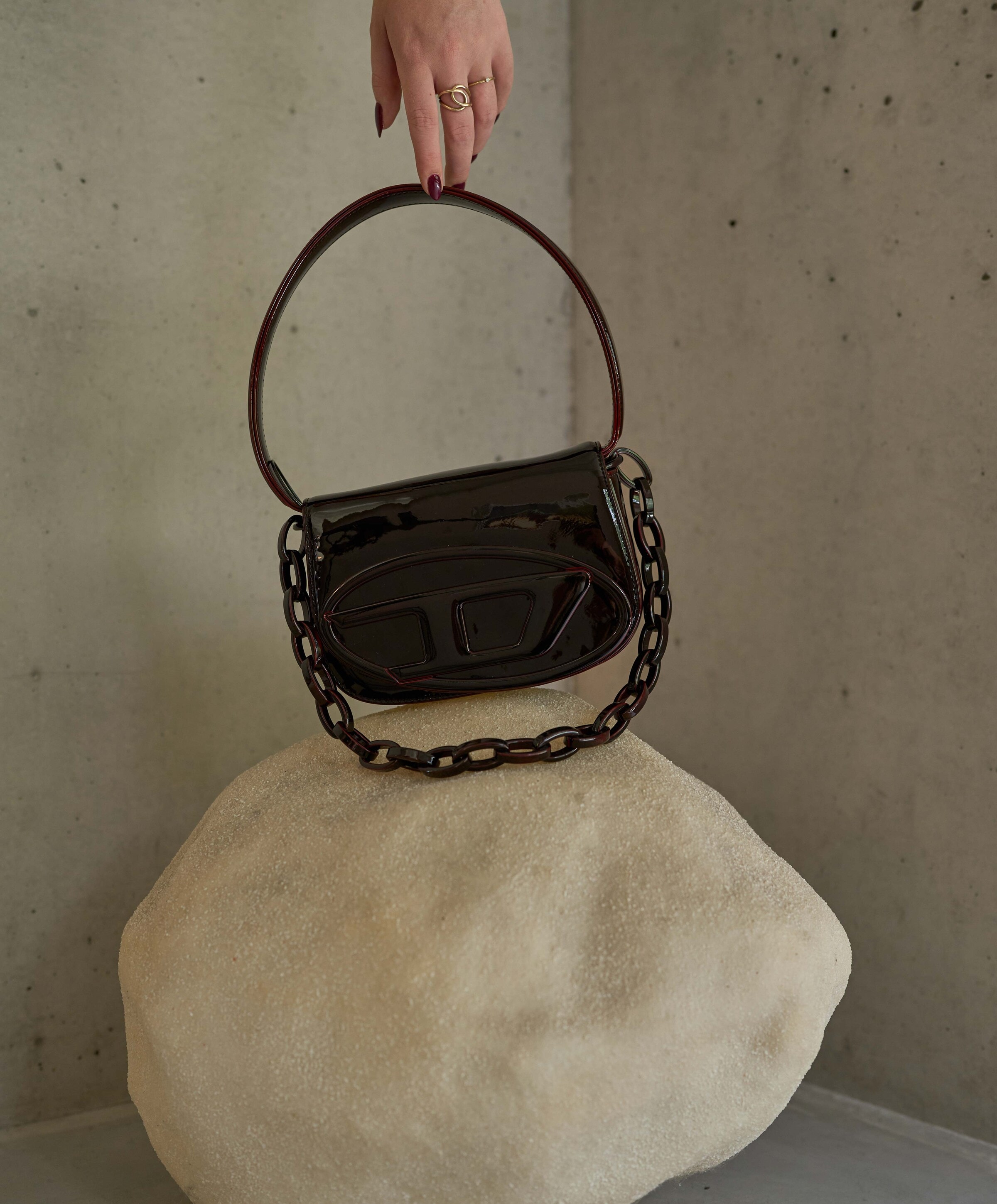 Diesel Dames tas bordeaux