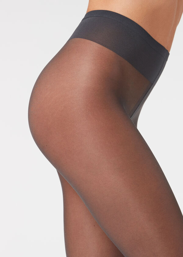 Meia-calça transparente 40 Denier