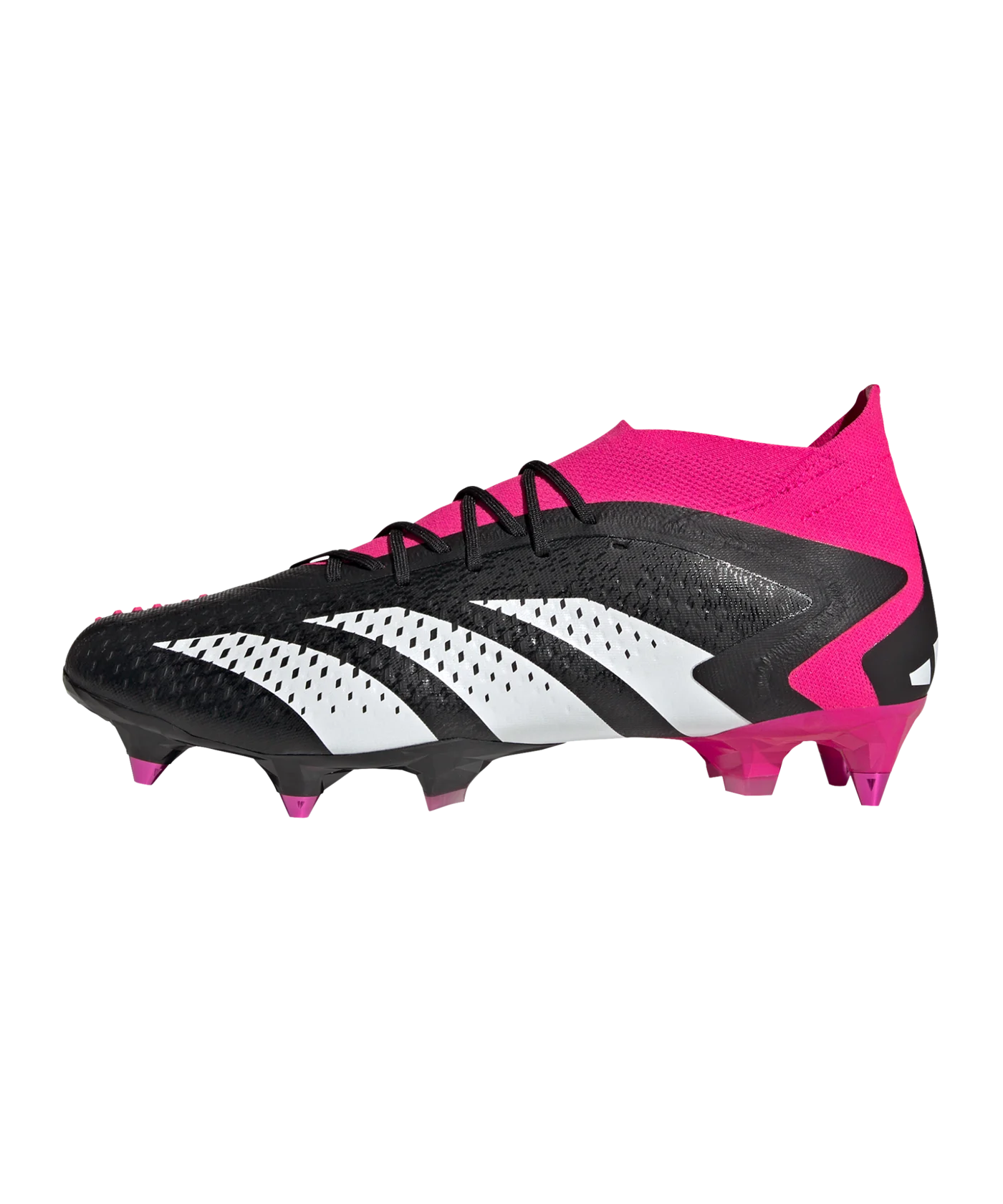 adidas Predator Accuracy.1 SG Own Your Football Schwarz Weiss Pink