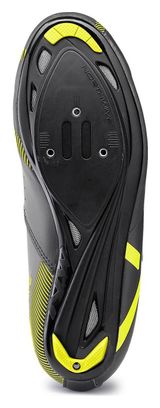 Chaussures Route Northwave Jet 2 Anthracite Jaune Fluo