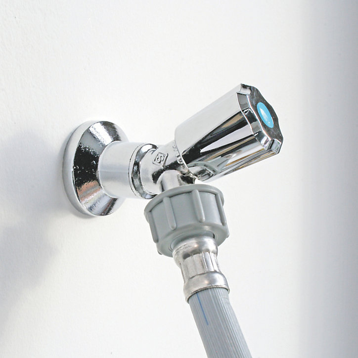 Flexible d'alimentation pour machine à laver raccords droits F-F 3/4