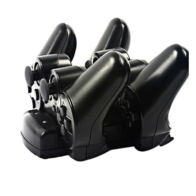 Playstation 3/PS3 Move Dobbelt opladningsstativ 2 i 1