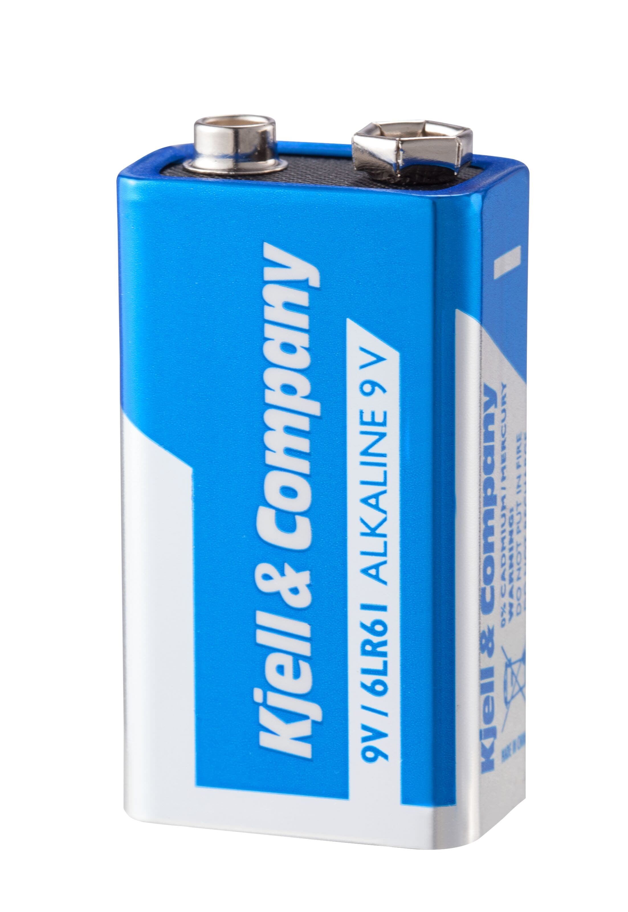 Kjell & Company 9 V-batterier (PP3) 2-pakk