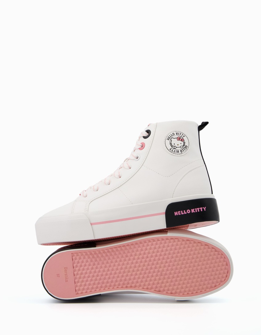 Tênis de cano alto Hello Kitty