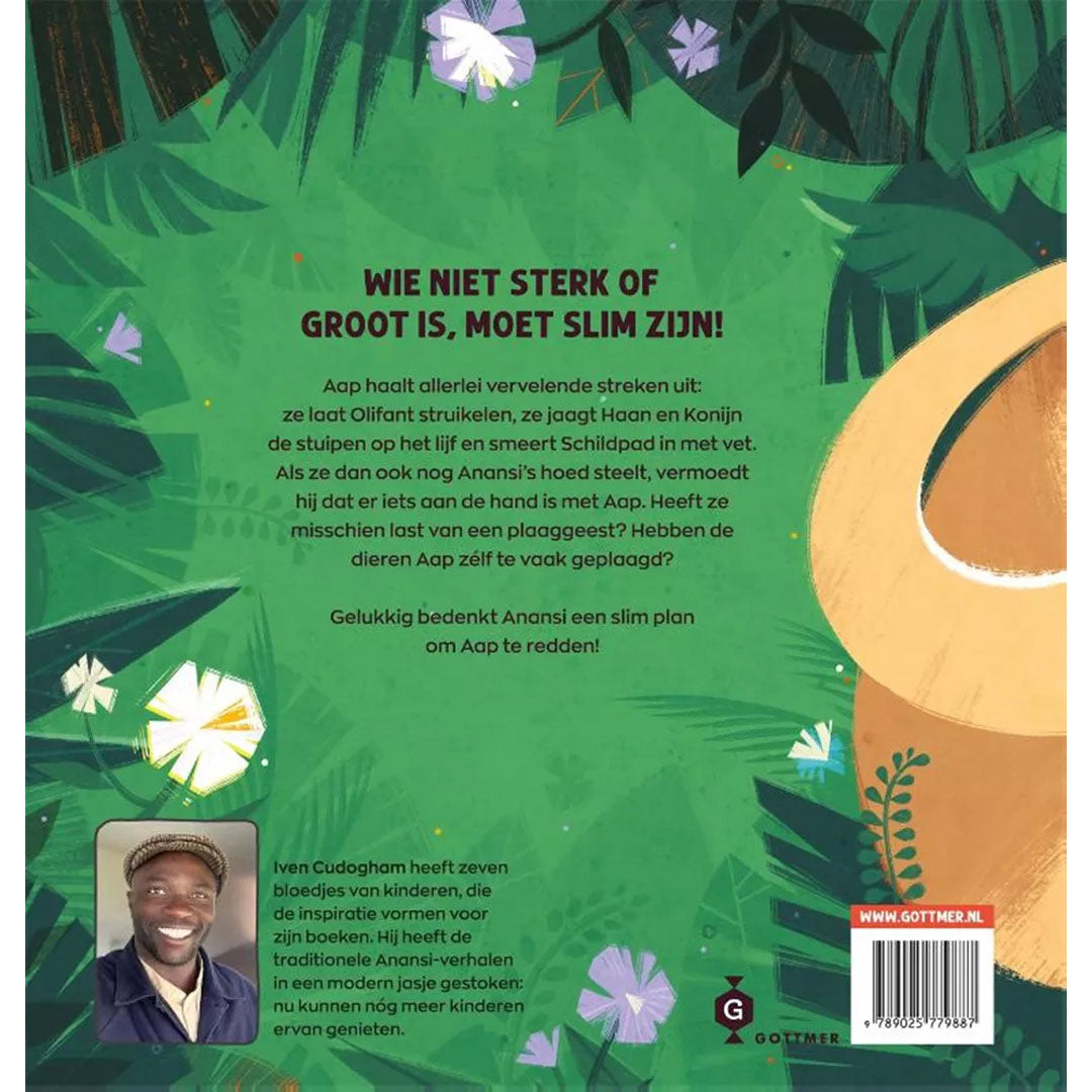 Gottmer anansi de spin laat aap weer lachen