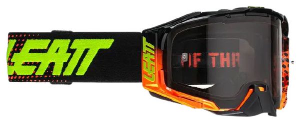 Masque Leatt Velocity 6.5 Orange Fluo / Ecran Gris Clair 58%