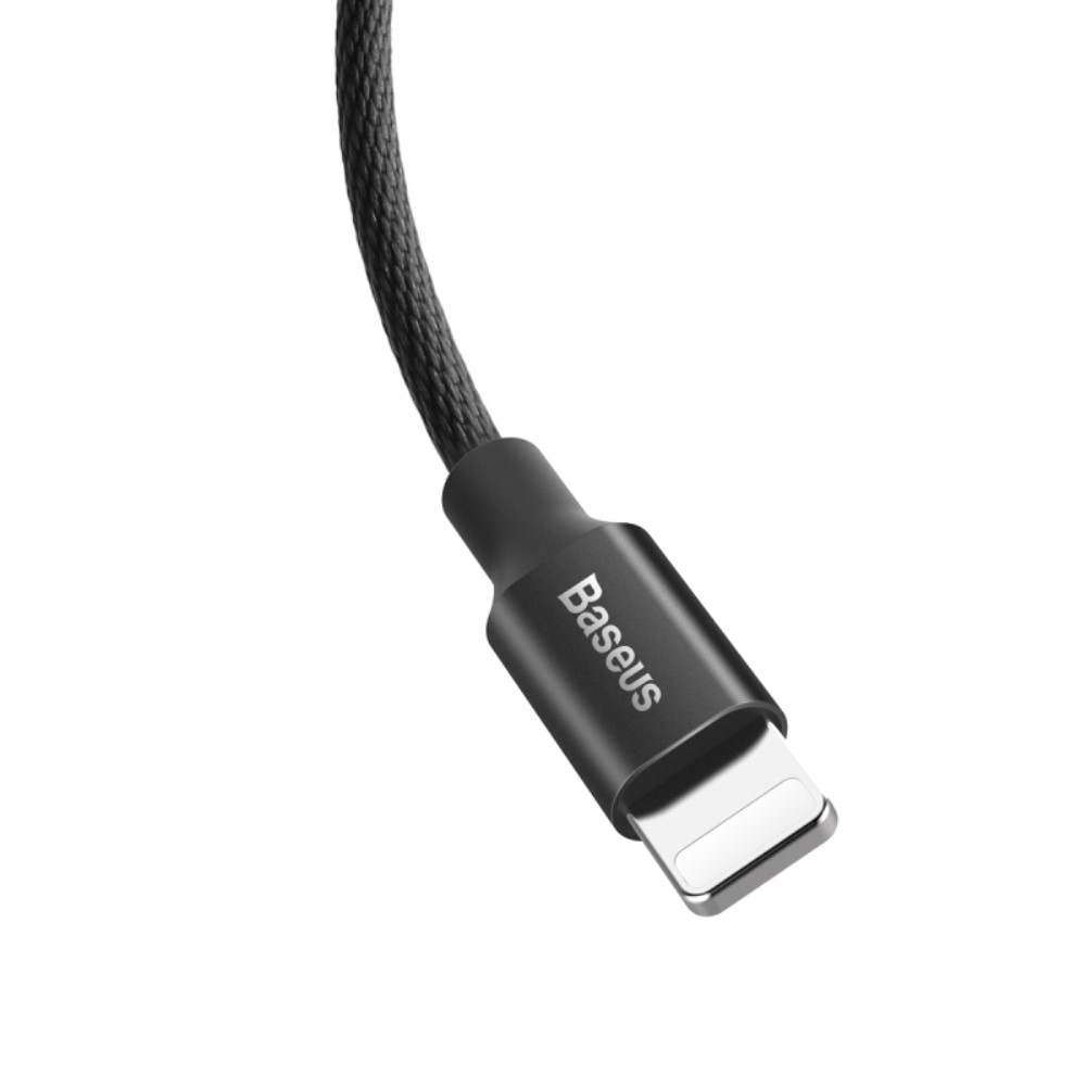 (3m) Yiven Lightning USB Ladekabel Datenkabel - Schwarz