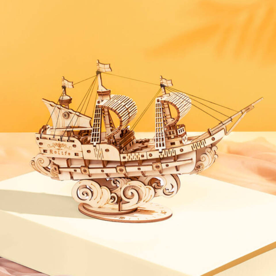Robotime ROKR 3D houten zeilschip