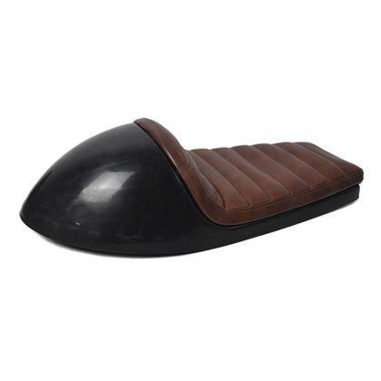 Selle confort Brazoline café Racer universelle Universel - Marron