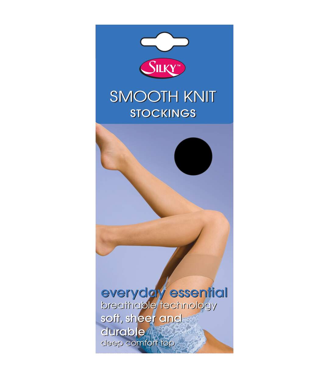 Silky Smooth - Bas pour porte-jarretelles (1 paire) - Femme (Noir) - UTLW252
