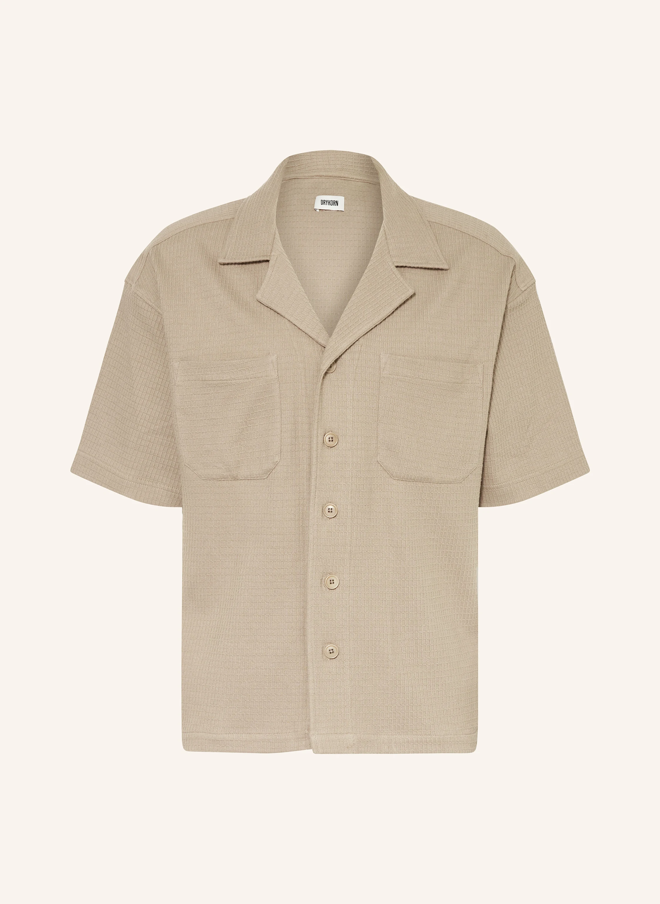 DRYKORN Resorthemd LAUWRENZ Comfort Fit aus Jersey