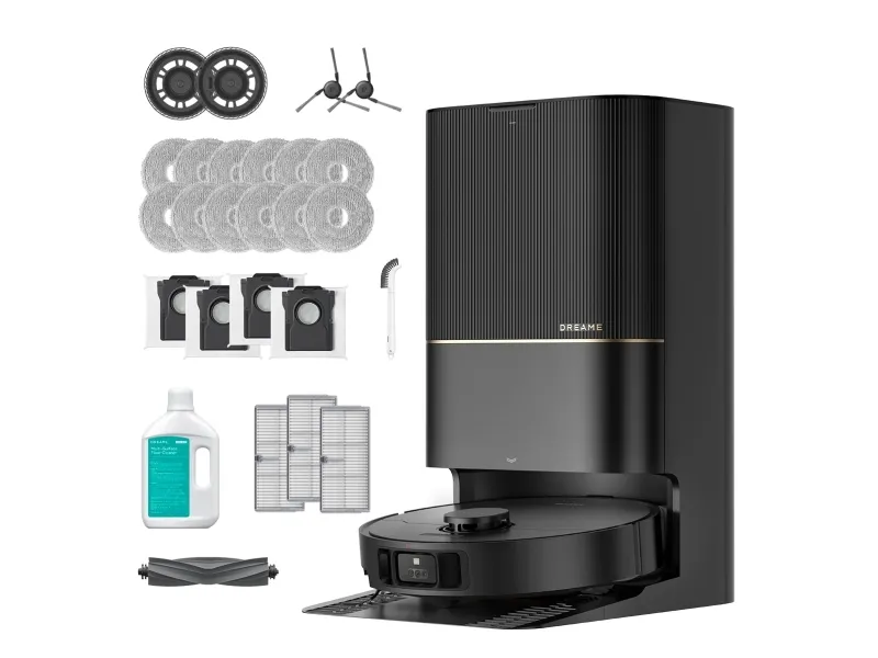 Dreame X40 Ultra Complete, Poseløs, Hvid, Rund, 0,3 L, 76 dB, 3,2 L