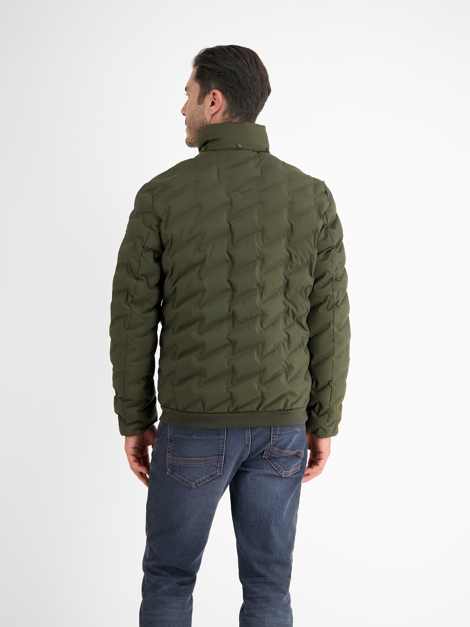 LERROS Outdoorjacke »LERROS Sportive Funktions-Steppjacke für Herren« mit Kapuze Wasser- und windabweisend