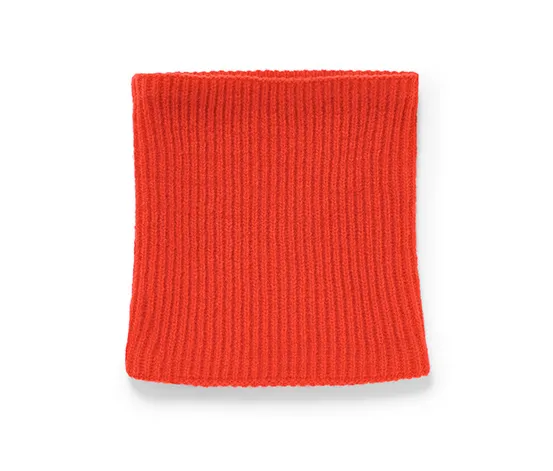 Strick-Schlauchschal, orange
