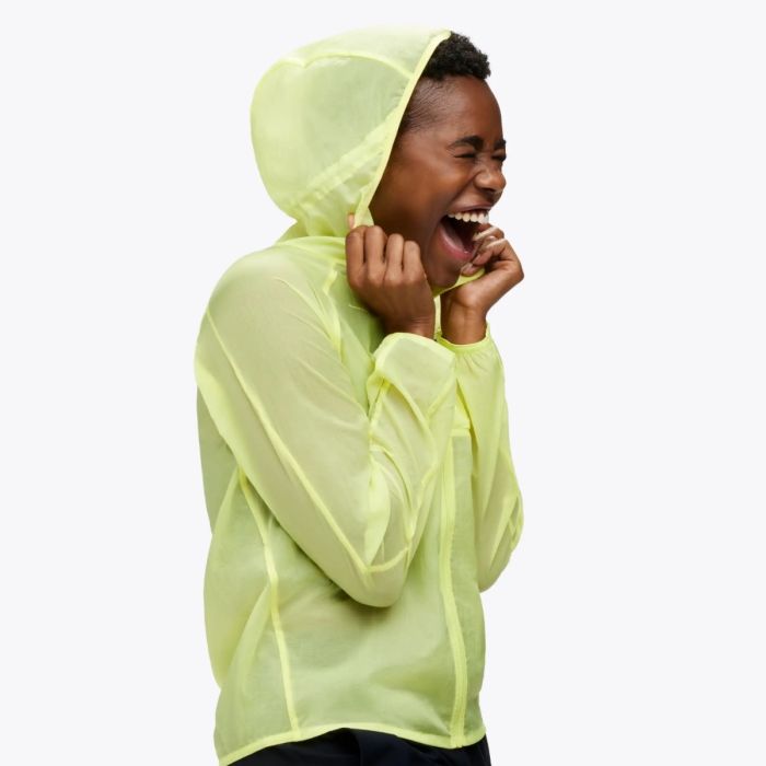 Hoka Dame Jakker Skyflow Jacket Gul