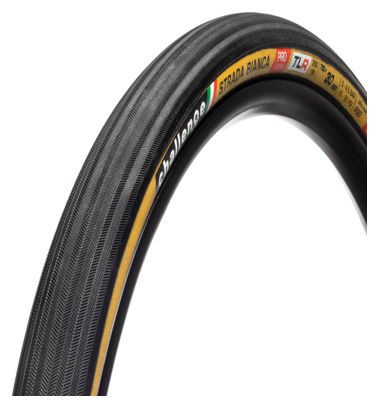 Pneu Challenge Strada Bianca Pro Tubeless Ready Souple Noir/Tan