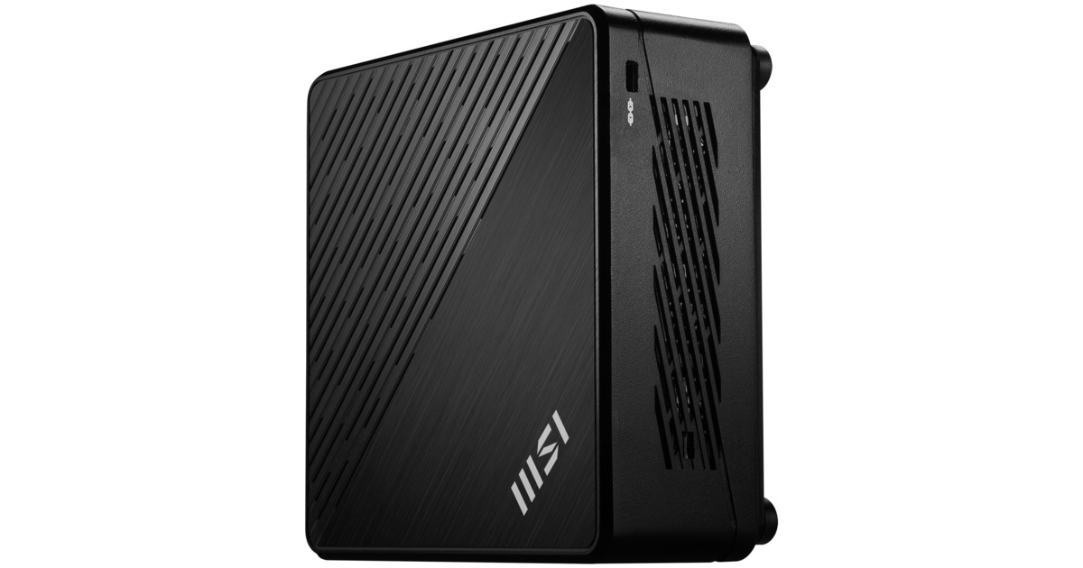 MSICubi 5 12M-002EU pc-systeem  (Zwart | Core i5-1235U | Iris Xe Graphics | 8 GB | 512 GB SSD)