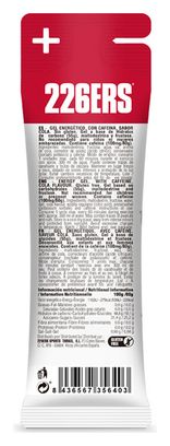 Gel énergétique 226ERS High Fructose Gel   Caféine Cola - 80g