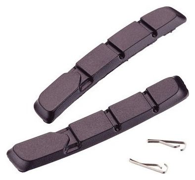 x2 Cartouches de Patins de Frein Tektro 877.11 V-Brake Noir