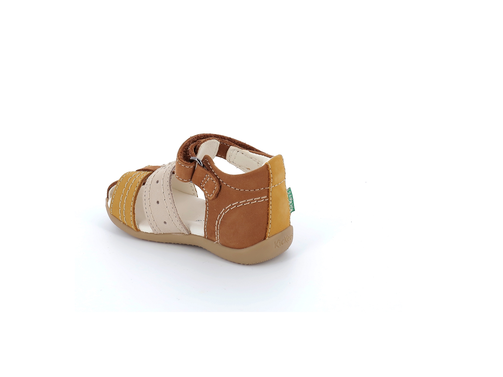 Kickers-785420 Cuir Multi-Marron