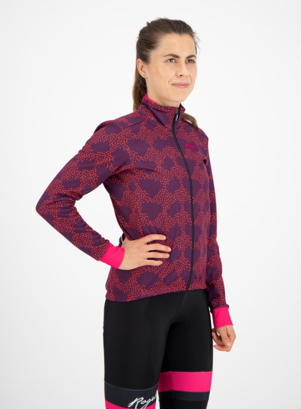 Rogelli Blossom Cykeljakke - Lilla / Pink