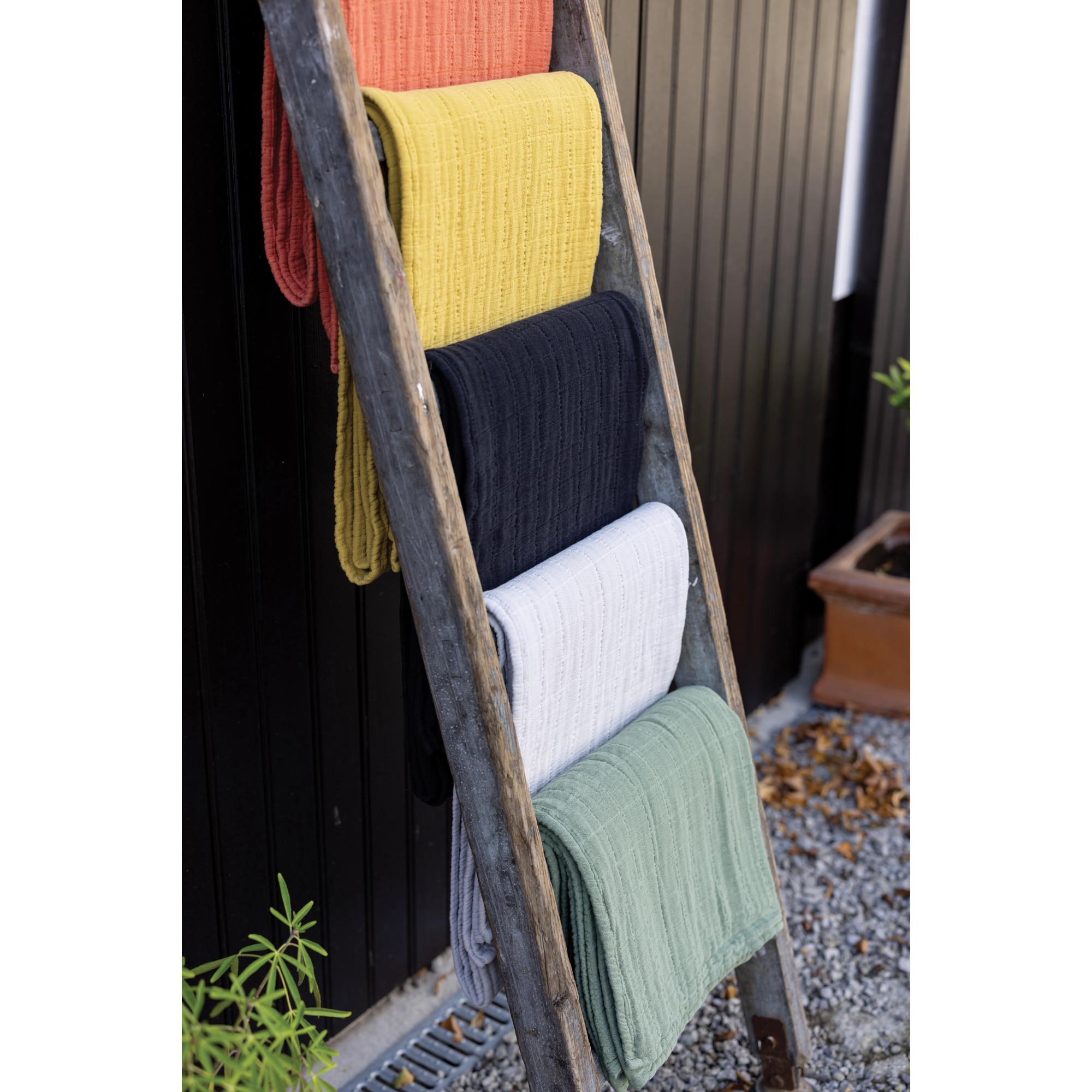 Jeté recyclé lisa marmelade 240 x 260 cm