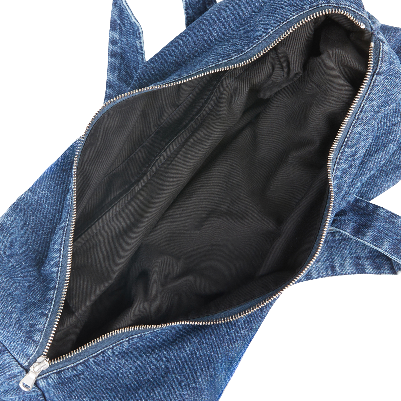 CELESTIN - Sac week-end en denim de coton | Bleu