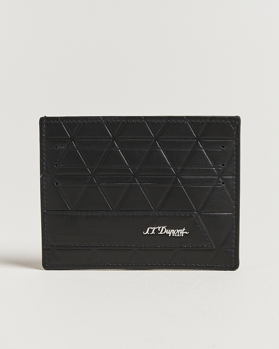 S.T. Dupont Firehead Credit Card Holder Black