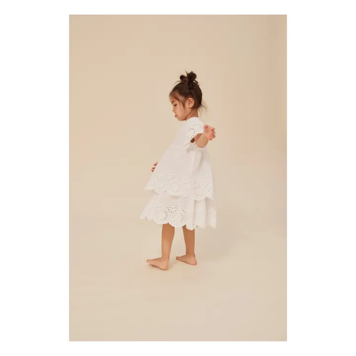 Konges Sløjd Blouse Posey Coton Bio | Blanc