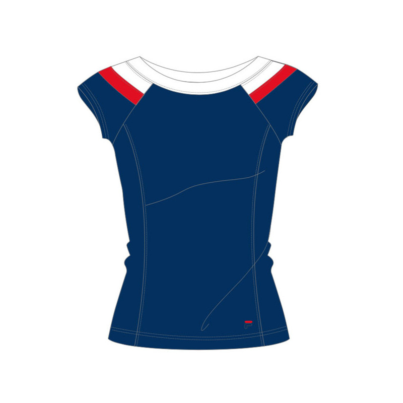 Tee-shirt tennis fille Susan