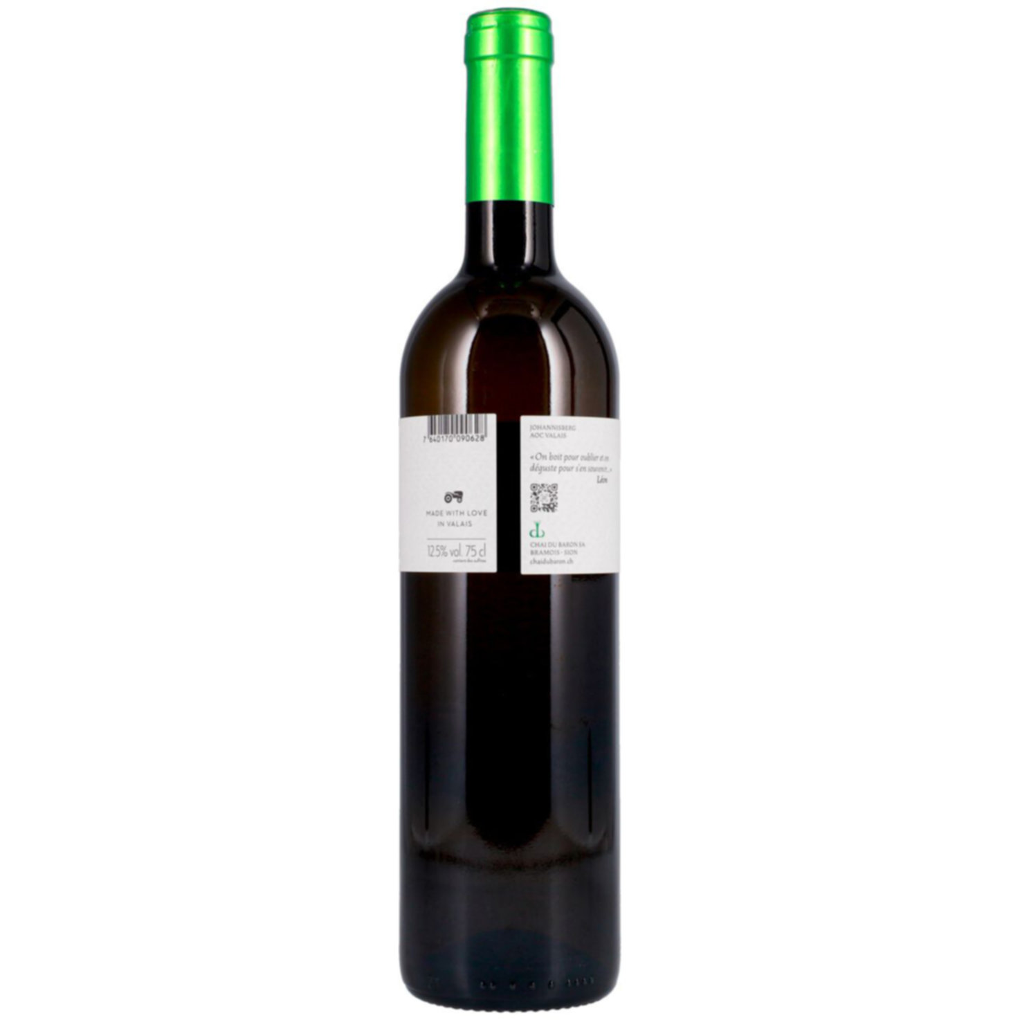 Valais AOC Johannisberg Leon Chai du Baron -75cl