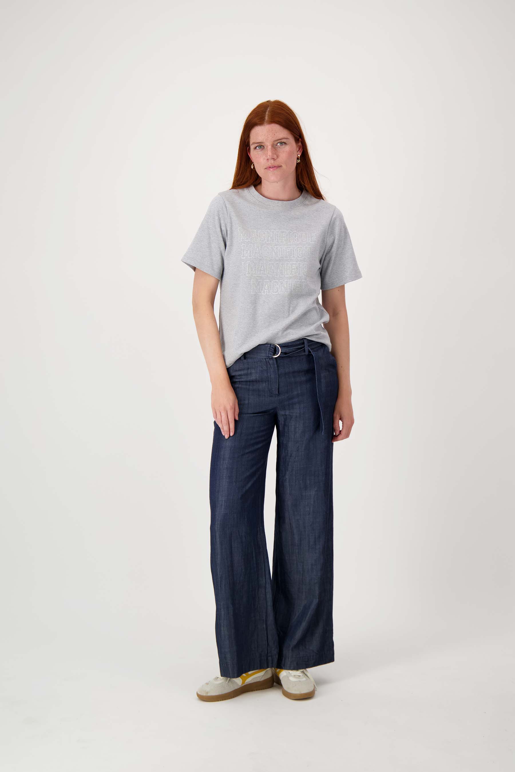 t-shirt met magnifique print