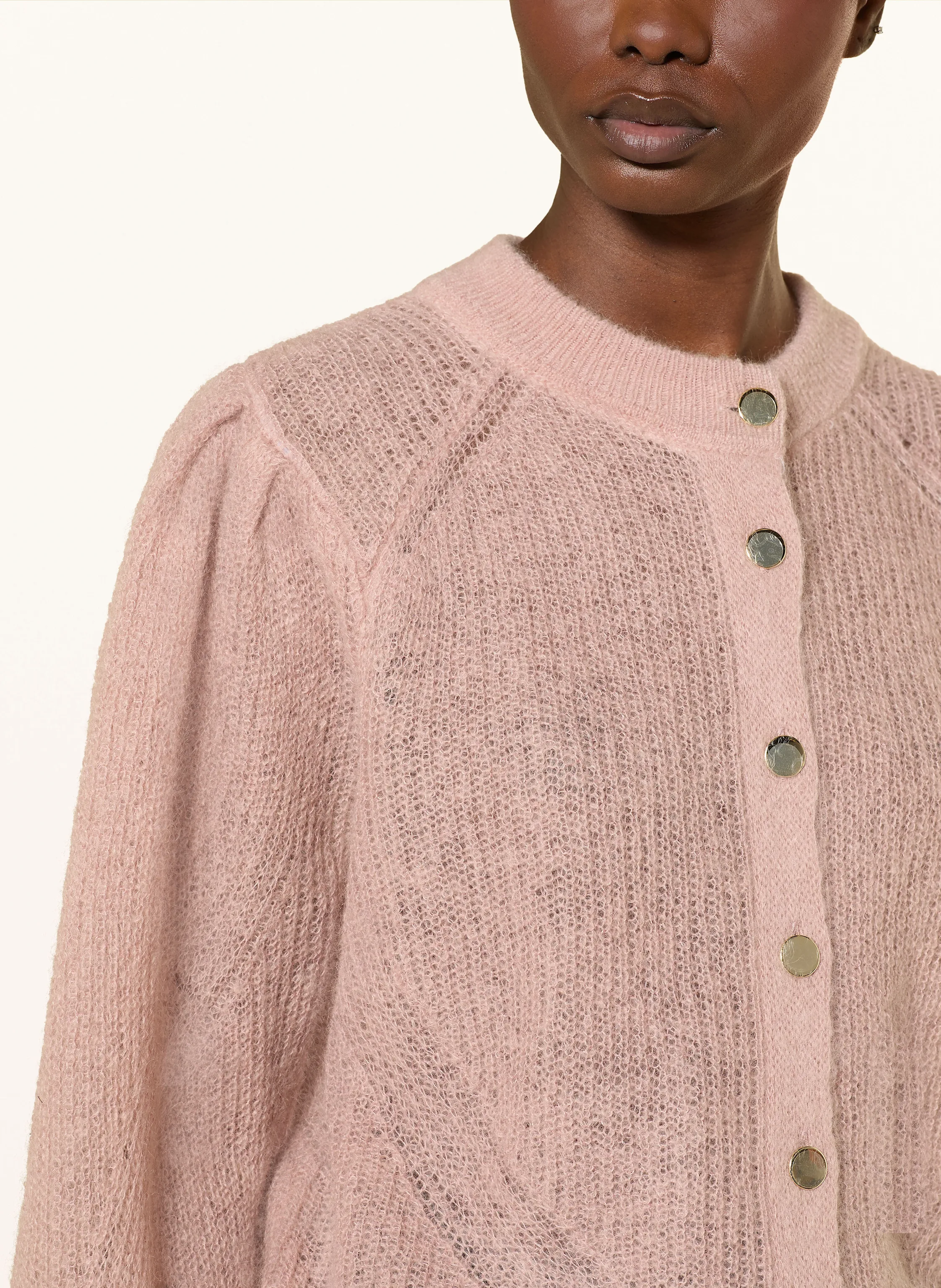 ba&sh Strickjacke mit Mohair