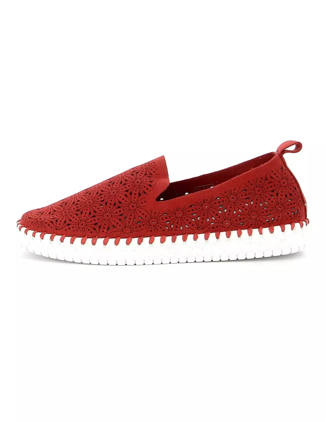 TOTAL LOOKERS GO 8015 - Mocassins & bateaux Red