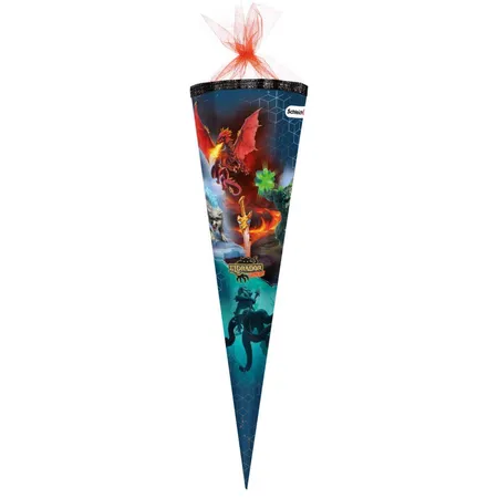 Nestler Schultüte Schleich® Eldrador Creatures Tüllverschluss 85cm eckig