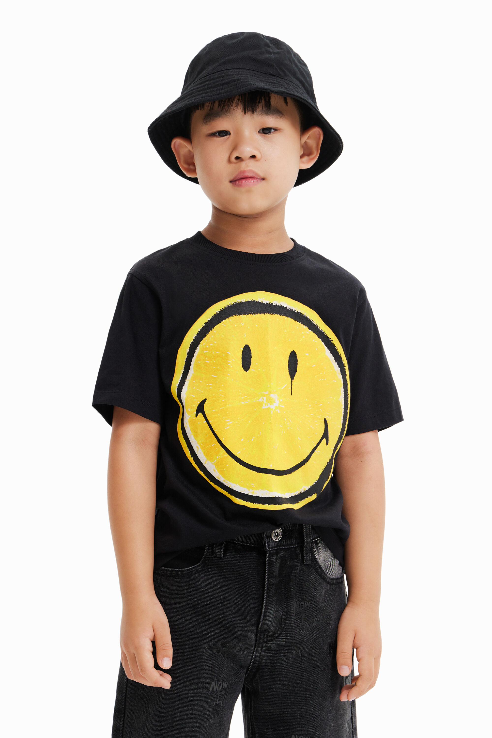 T-shirt manches courtes Smiley