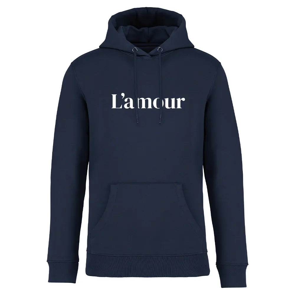 Sweat Capuche Recyclé - L'amour